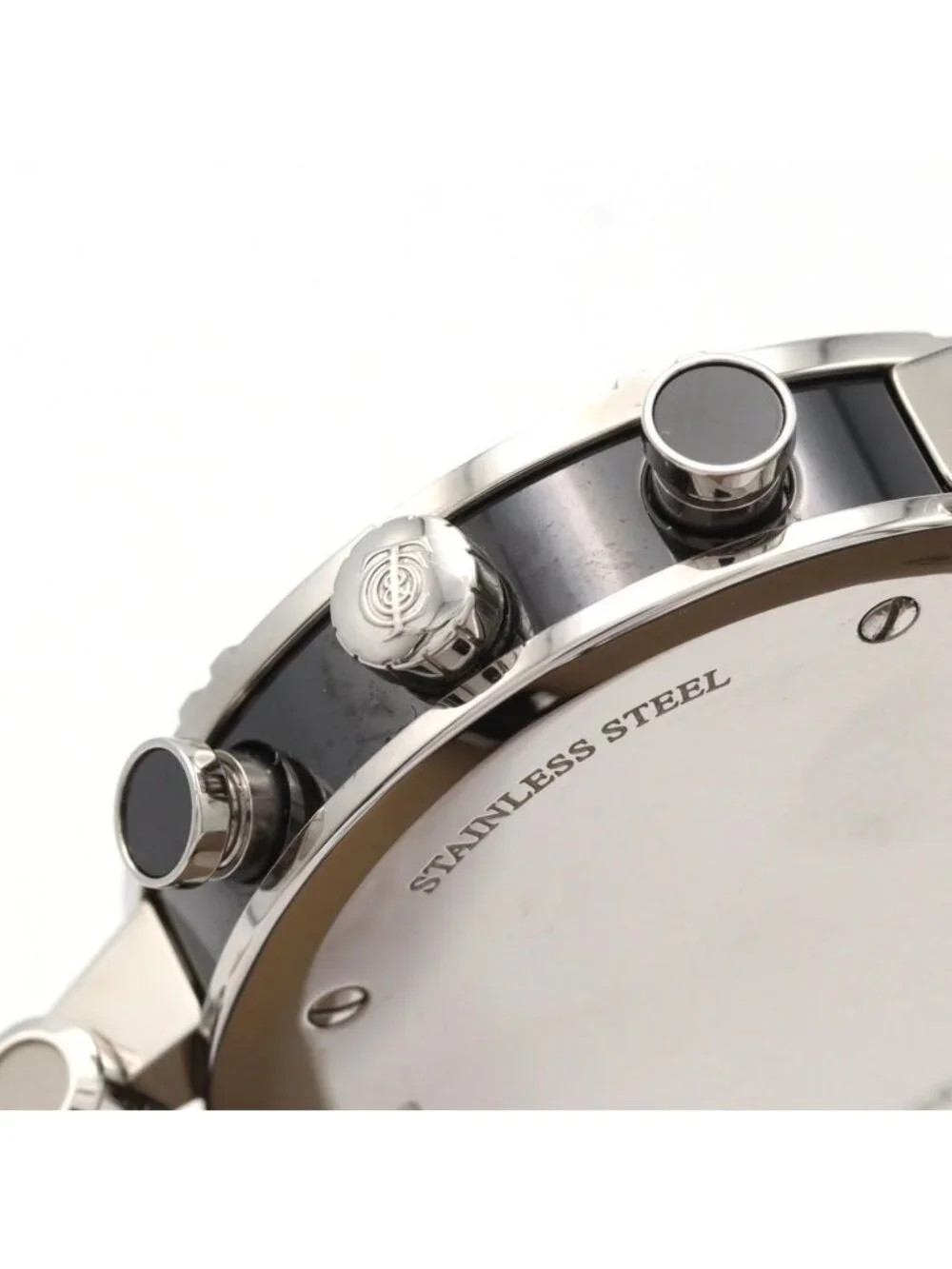 Tiffany & Co Atlas Chronograph Stainless Steel Ceramic Quartz Watch